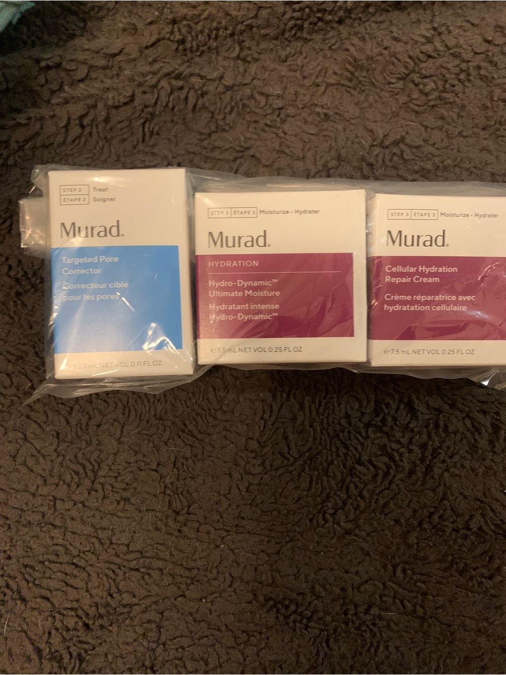 Murad Trio Set with Blue and Purple Accents